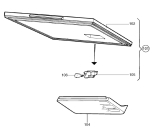 Схема №3 AS2686-4GT с изображением Крышечка для холодильника Aeg 8020271212