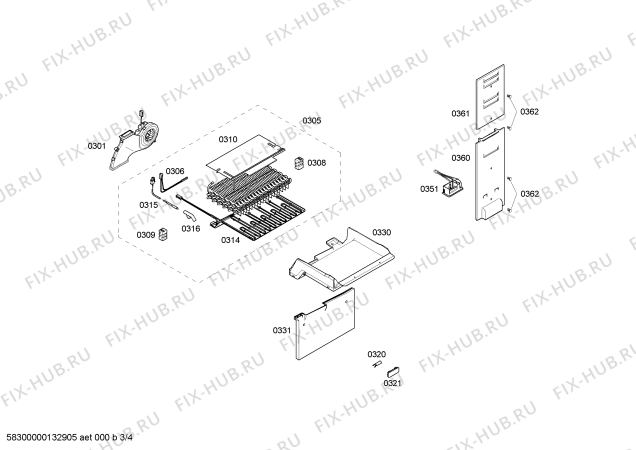 Схема №4 KGN39A01NL с изображением Дверь для холодильной камеры Bosch 00246690