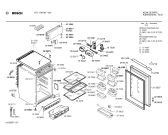 Схема №2 KTR1844 с изображением Планка ручки для холодильной камеры Bosch 00296169