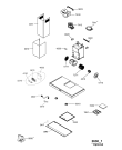 Схема №1 AKR 972/1 IX с изображением Монтажный набор для электровытяжки Whirlpool 482000005713