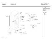 Схема №3 KSV2960IE с изображением Дверь для холодильной камеры Bosch 00235752