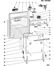 Схема №2 DV62KIXUK (F024994) с изображением Панель для посудомойки Indesit C00090566