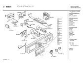 Схема №4 WFM2430FG WFM2430 с изображением Панель управления для стиралки Bosch 00286346