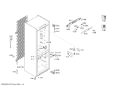 Схема №4 KGH39V03GB Classixx с изображением Вкладыш в панель для холодильника Bosch 00670575