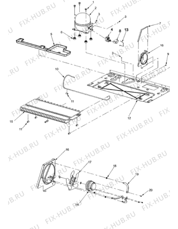 Схема №11 AS2628HEKB (F092642) с изображением Переключатель для стиральной машины Indesit C00314575