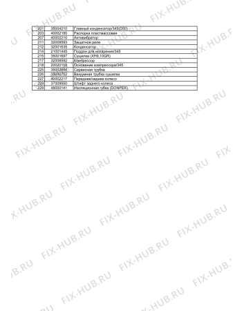 Схема №7 WBR 3512 S с изображением Шланг для холодильника Whirlpool 480188800219