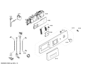 Схема №4 WAE28461FF Maxx 7 с изображением Панель управления для стиралки Bosch 00670263
