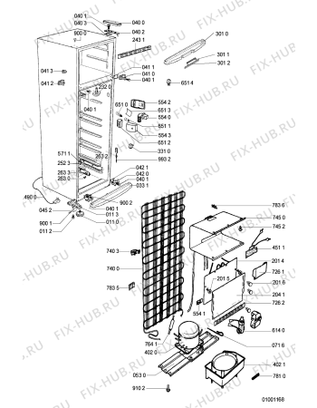 Схема №2 ARG 760 WBD 52 с изображением Термостат для холодильной камеры Whirlpool 481228208615