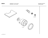 Схема №2 BHS1900 Bosch flexa 1  900 W с изображением Щетка для мебели для мини-пылесоса Bosch 00483917
