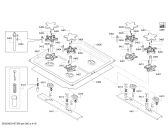 Схема №15 PRD48NCSGC с изображением Стеклопанель для плиты (духовки) Bosch 00749029