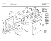 Схема №3 SN55102 с изображением Панель для посудомоечной машины Siemens 00119086