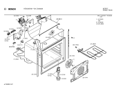 Схема №4 HEN205N с изображением Панель управления для плиты (духовки) Bosch 00351390