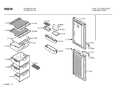 Схема №3 KGV70320 с изображением Панель для холодильной камеры Bosch 00431936