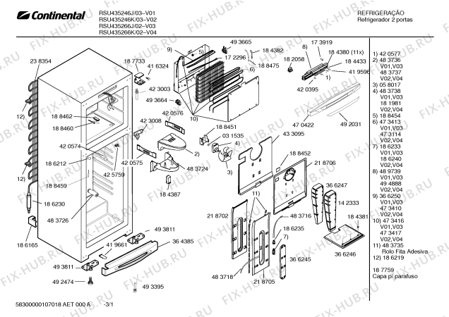 Схема №2 KS44U5206X SIEMENS с изображением Модуль для холодильника Siemens 00494888