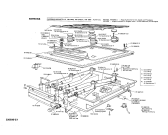 Схема №1 HM6454 с изображением Кронштейн для плиты (духовки) Siemens 00015826