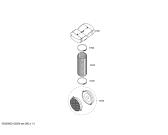 Схема №1 LZ54750 с изображением Вентиляционный канал для электровытяжки Siemens 00644196