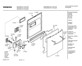 Схема №5 SE25A233EU с изображением Набор кнопок для посудомоечной машины Siemens 00187216