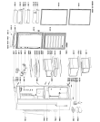 Схема №1 KD62194B/A01 с изображением Дверка для холодильника Whirlpool 481010759873