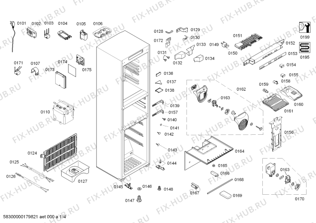 Схема №4 KG38QAL30 Siemens с изображением Декоративная планка для холодильника Siemens 00744848