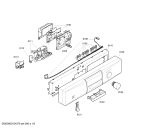 Схема №4 BM4001E с изображением Передняя панель для посудомоечной машины Bosch 00662564