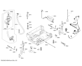 Схема №5 SN66M098EU с изображением Трос для посудомойки Siemens 00623537