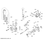 Схема №6 SGS87M02EU с изображением Модуль управления для посудомойки Bosch 00619860