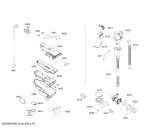 Схема №4 WAU288680W с изображением Кнопка вкл./выкл. для стиралки Bosch 10005225