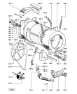 Схема №3 AWM229WP AWM 229 с изображением Клавиша для стиралки Whirlpool 481941258536