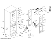 Схема №3 KGN49A03ME с изображением Дверь для холодильника Bosch 00247531