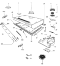 Схема №1 DU6111S (222312) с изображением Фиксатор для вытяжки Gorenje 126284