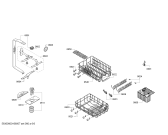 Схема №6 DRI4505 с изображением Силовой модуль запрограммированный для посудомойки Bosch 00659155