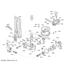 Схема №5 SGI43E12TC с изображением Передняя панель для посудомойки Bosch 00442171