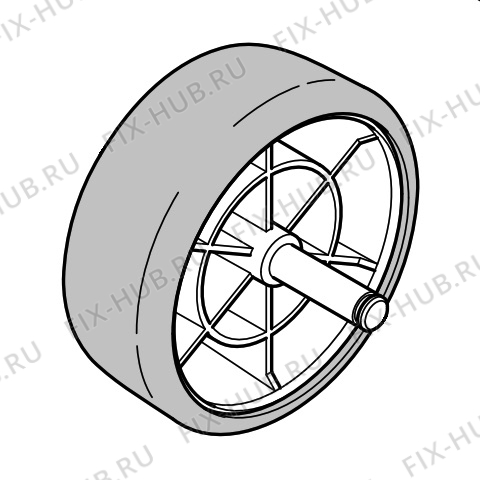 Большое фото - Ролик для мини-пылесоса Philips 996510079457 в гипермаркете Fix-Hub