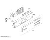 Схема №4 DWHD64CS Thermador с изображением Внешняя дверь для электропосудомоечной машины Bosch 00244876