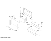 Схема №4 ER59553NL с изображением Набор винтов для плиты (духовки) Bosch 00499348