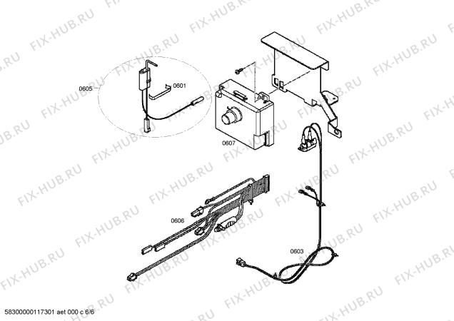Схема №5 RDT2756 с изображением Уплотнитель для водонагревателя Bosch 00183221