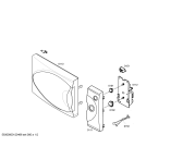 Схема №2 3WM1926 с изображением Нижняя часть корпуса для микроволновой печи Bosch 00662550