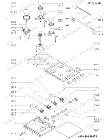 Схема №1 AKL710IX (F091788) с изображением Инструкция по эксплуатации для духового шкафа Indesit C00356270