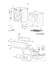 Схема №4 WA 5081 /1 LI с изображением Обшивка для стиралки Whirlpool 482000032600