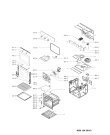 Схема №1 AKP 468/IX с изображением Дверца для духового шкафа Whirlpool 481010396298