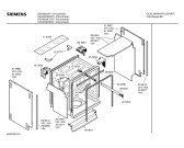 Схема №5 S5543X1GB с изображением Набор кнопок для посудомоечной машины Siemens 00169362