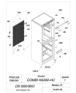 Схема №6 CSK30000 BEKO (7399910001) с изображением Реле перегрузки для холодильника Beko 5535540200