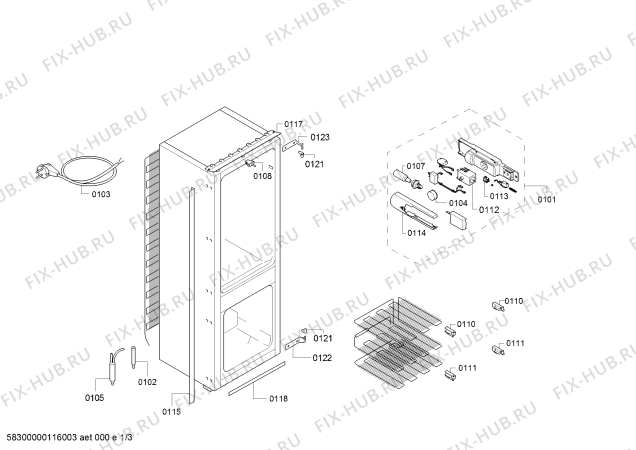 Схема №2 JC70BB20 с изображением Компрессор для холодильной камеры Bosch 00145496