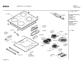 Схема №1 PKN647E с изображением Стеклокерамика для духового шкафа Bosch 00217091