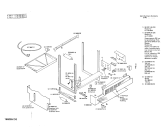 Схема №5 WG685029 с изображением Корпус для посудомойки Bosch 00111333