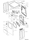 Схема №2 EP 349 с изображением Обшивка для сушильной машины Whirlpool 481245210912