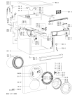 Схема №2 AWOR54064 (F091463) с изображением Инструкция по обслуживанию для стиральной машины Indesit C00367472