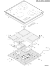 Схема №1 TIG664I (F025893) с изображением Всякое для плиты (духовки) Indesit C00140189