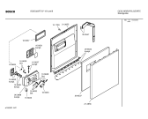 Схема №5 SGS5322FF с изображением Передняя панель для электропосудомоечной машины Bosch 00353221
