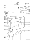 Схема №2 CW 494/1 с изображением Обшивка для посудомойки Whirlpool 481245371732